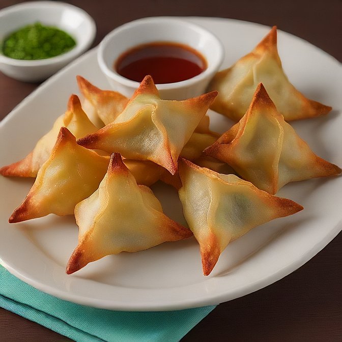 Crab Rangoon (wontons)