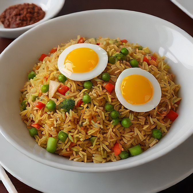 Egg fried rice