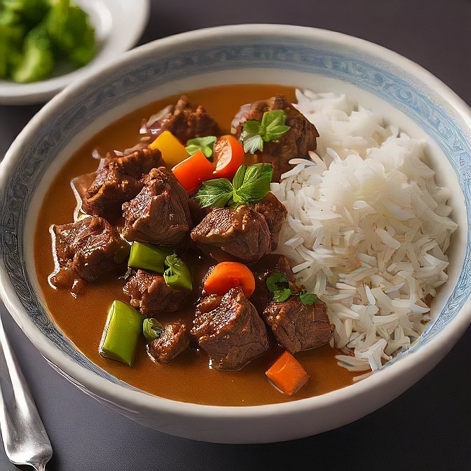 Chinese beef curry